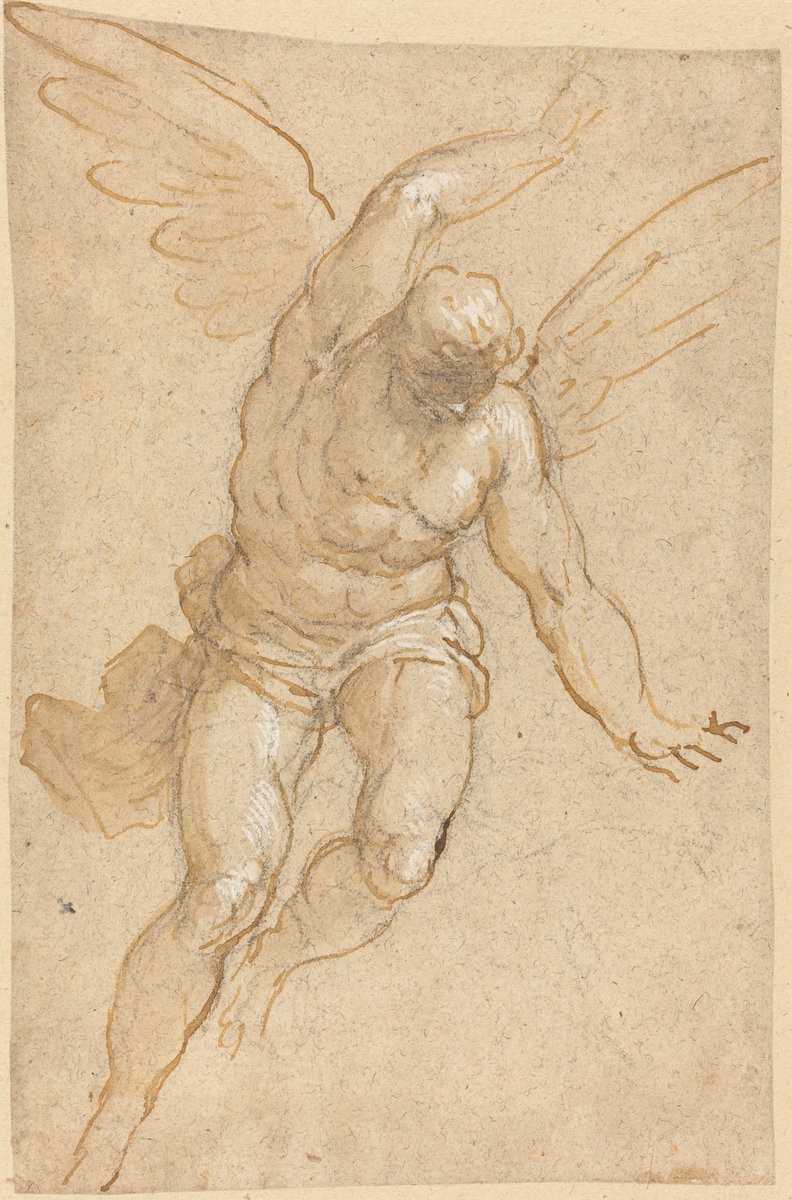 A Flying Angel, 1580/1590