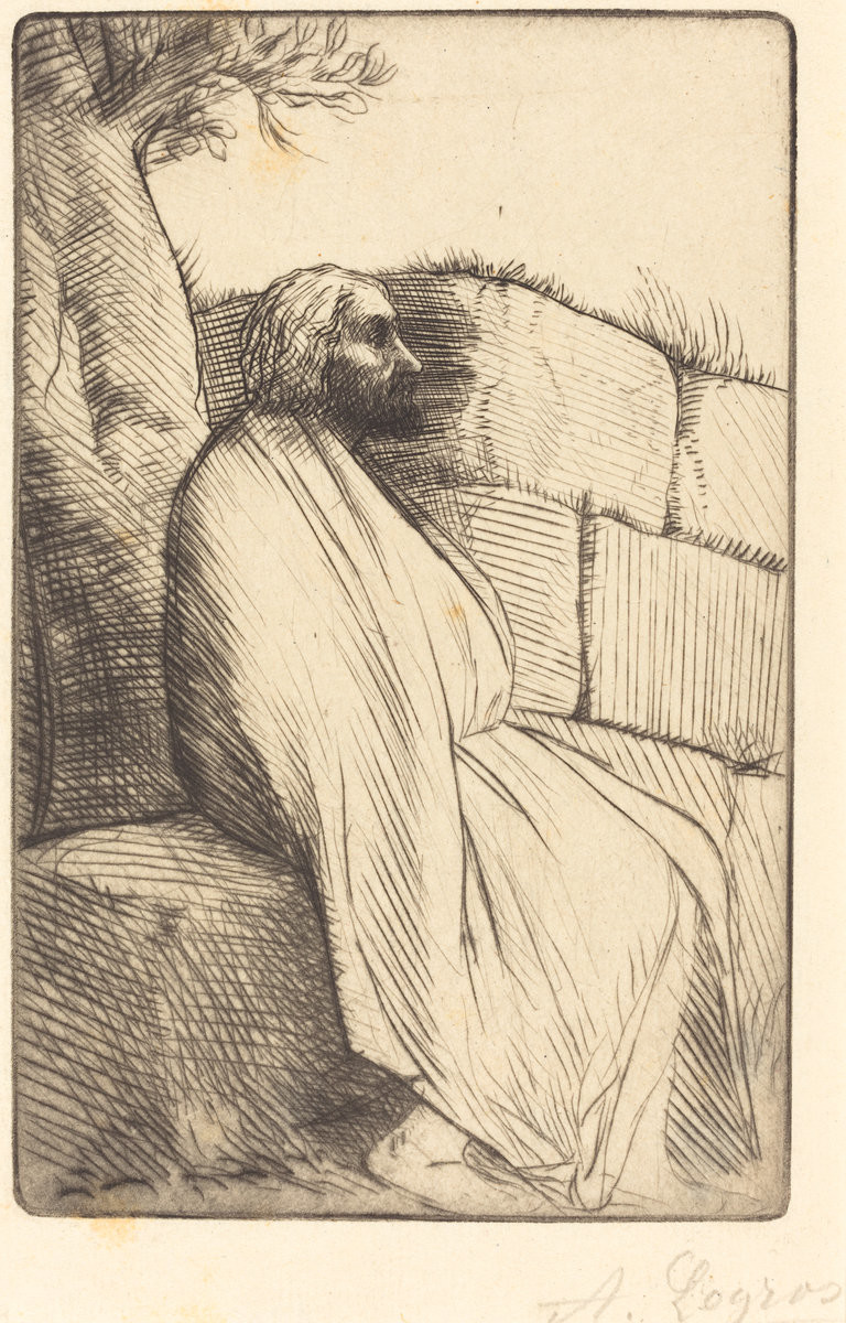 Le Philosophe by Alphonse Legros